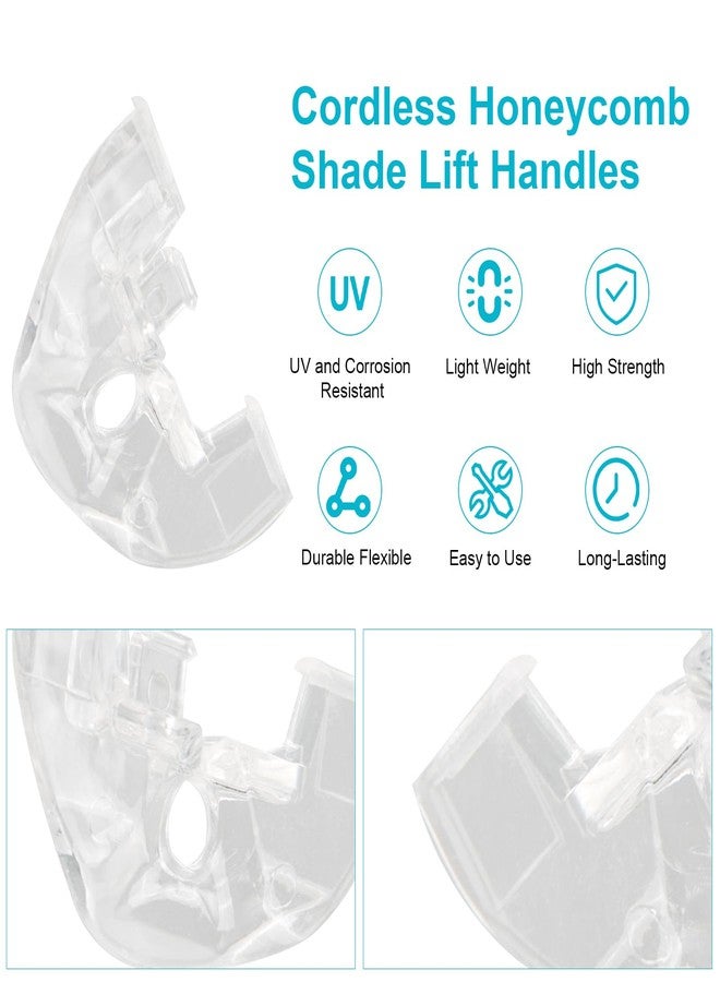 HEBRAR Shade Lift Handles Replacement Parts Fit for Bali Mini Blinds 3 Pack - Image 5